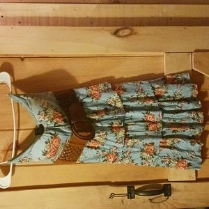 Route 21 short dress or could also be worn as a shirt strapless